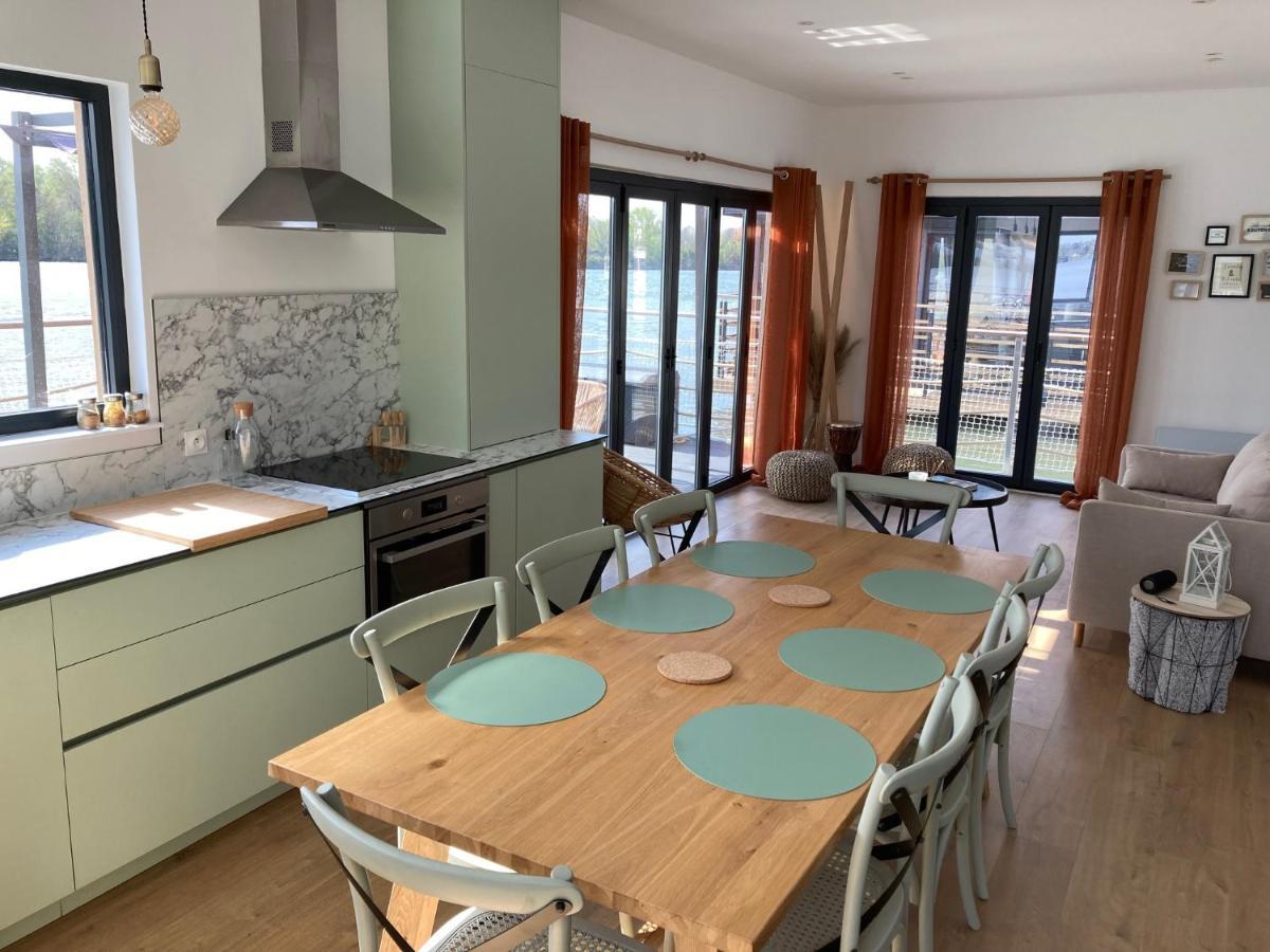 Seinehouse - Maison Flottante Vaux-Sur-Seine Екстериор снимка