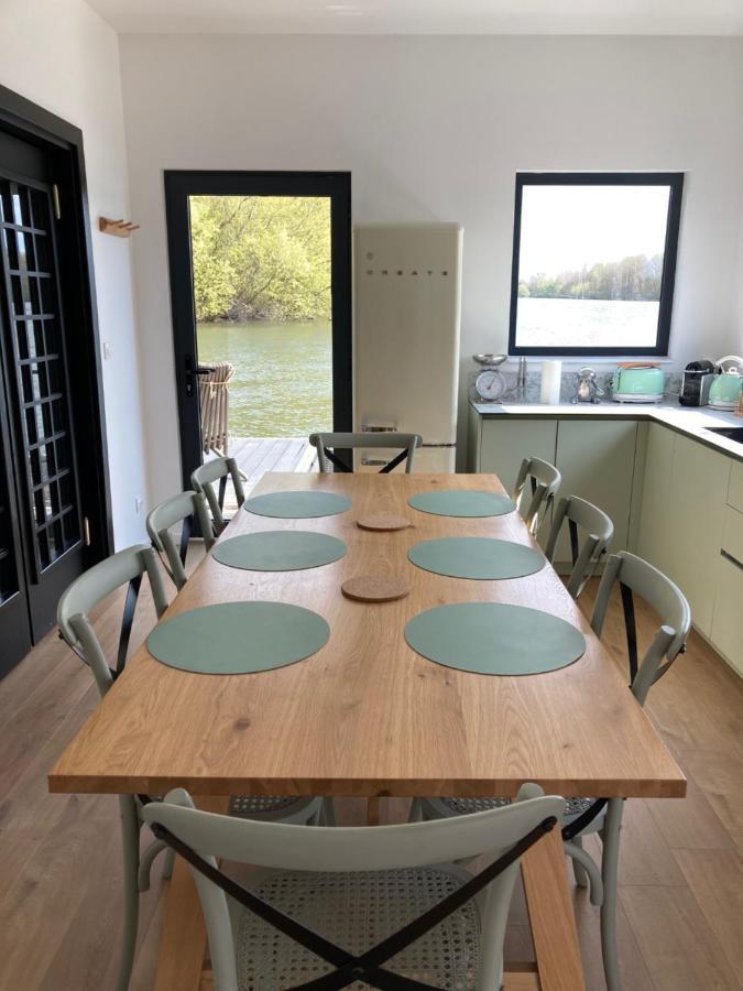 Seinehouse - Maison Flottante Vaux-Sur-Seine Екстериор снимка