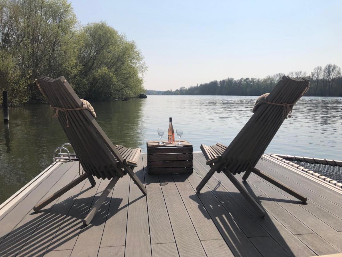 Seinehouse - Maison Flottante Vaux-Sur-Seine Екстериор снимка