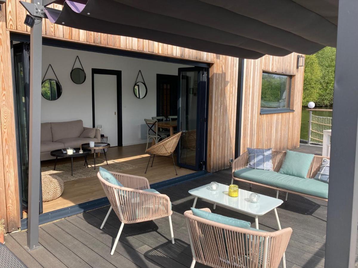Seinehouse - Maison Flottante Vaux-Sur-Seine Екстериор снимка
