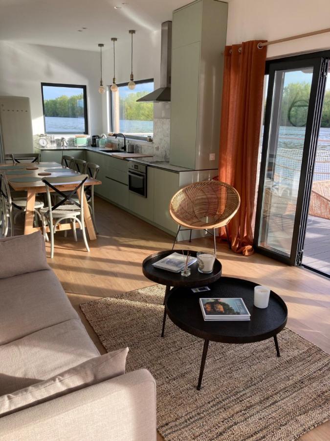 Seinehouse - Maison Flottante Vaux-Sur-Seine Екстериор снимка